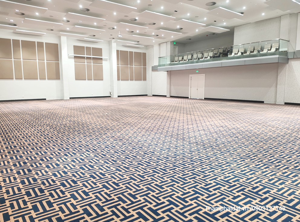 thảm trải sàn cao cấp hoa van